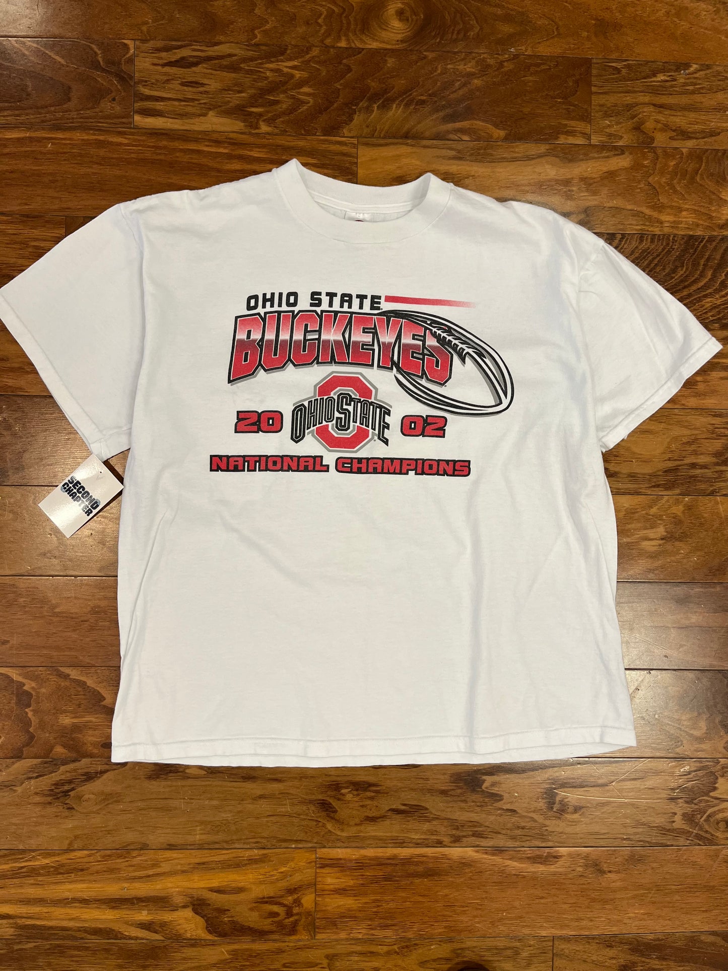 2002 Ohio State Buckeyes Spell Out Tee (XL)