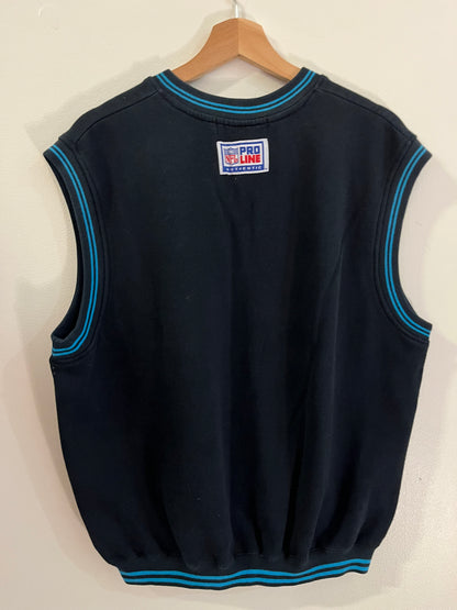 90s Carolina Panthers Reebok Pro Line Vest (L)
