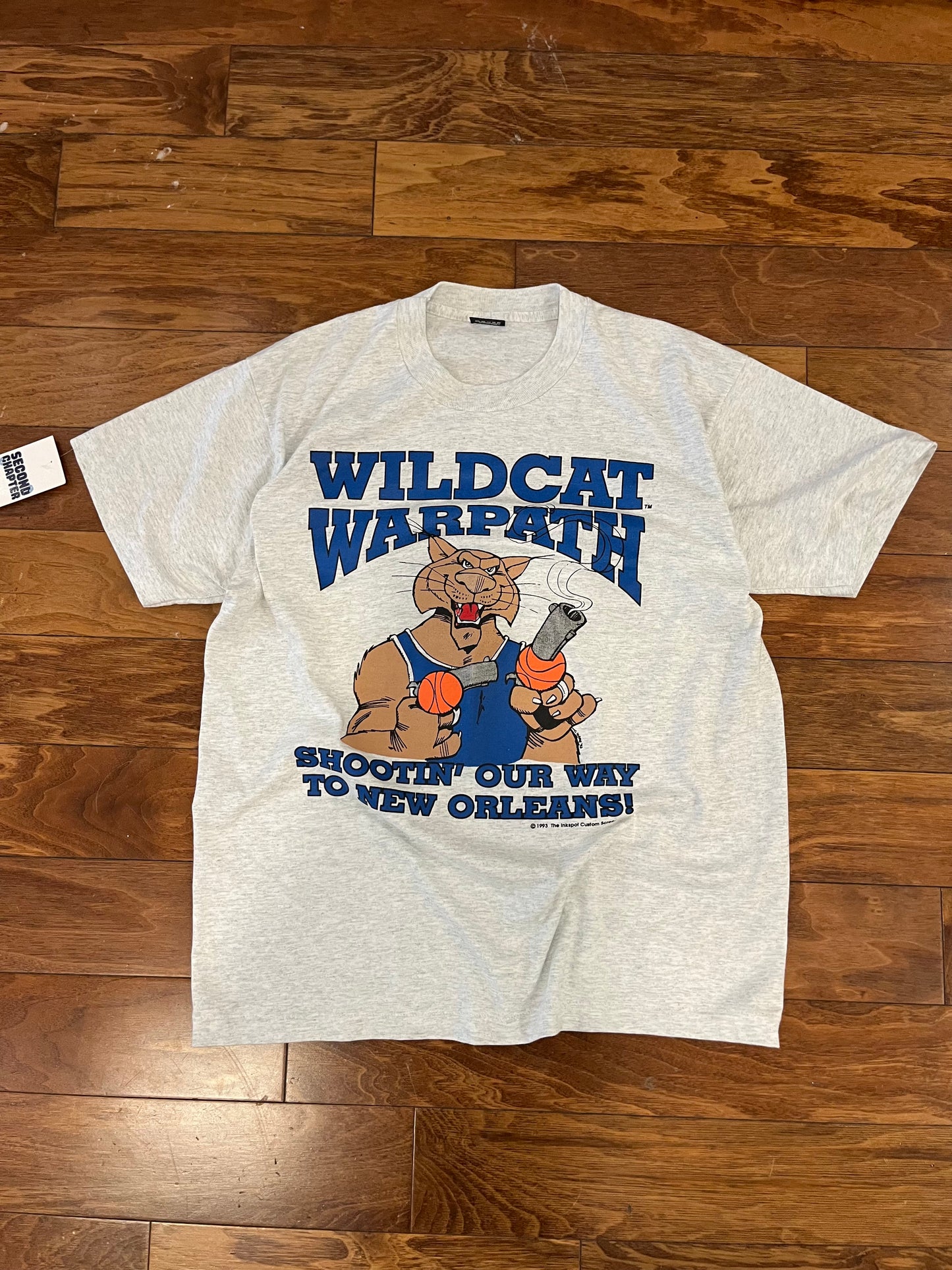1993 Kentucky Wildcat Warpath Tee (XL)