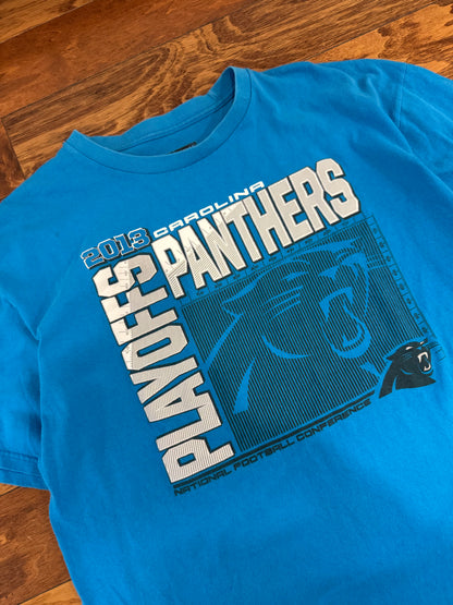 2013 Panthers Playoffs Blue Tee (XL)