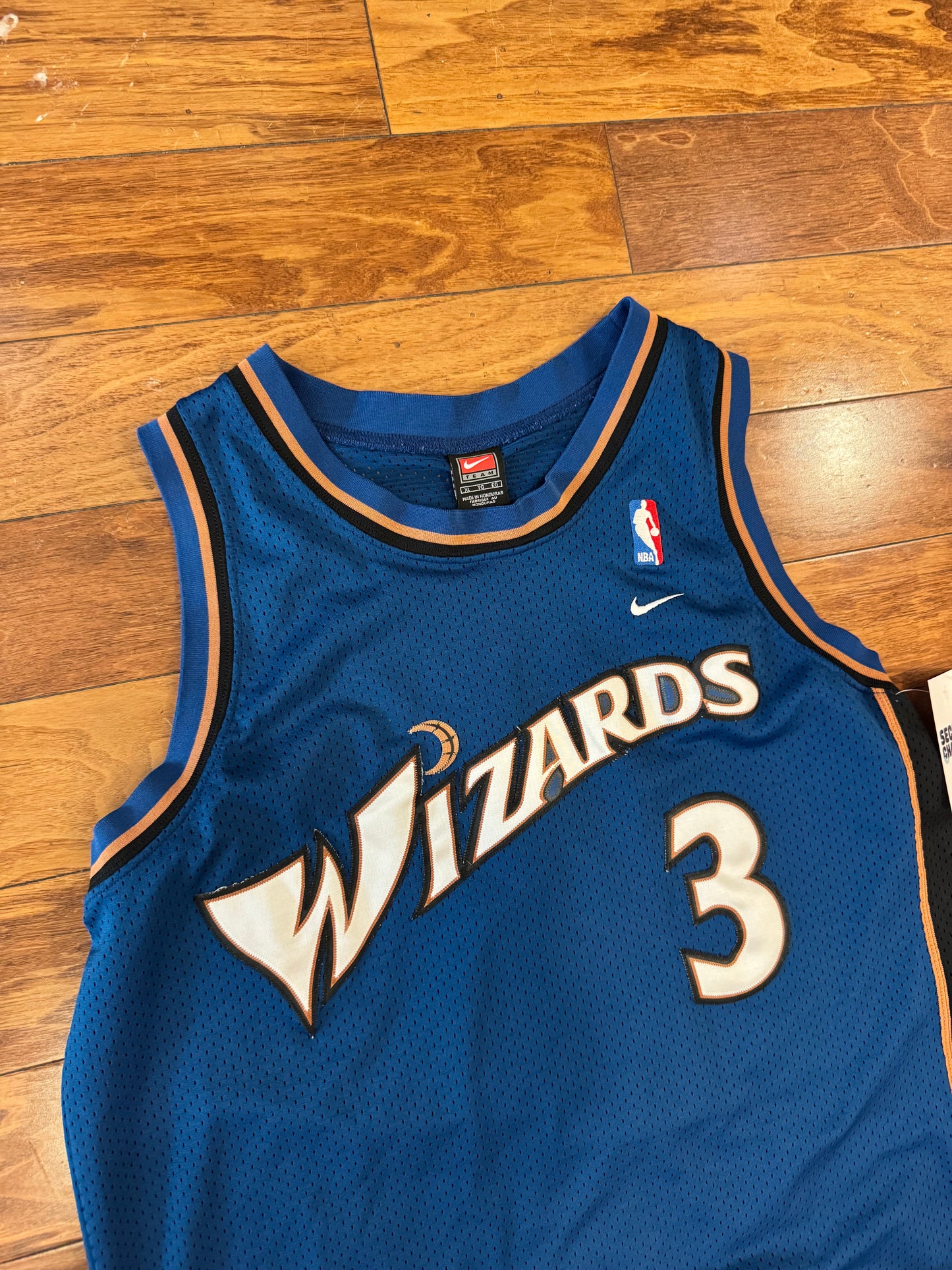 00s Washington Wizards Juan Dixon Nike Basketball Jersey (XL)