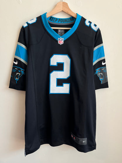 00s Carolina Panthers DJ Moore Home Nike NFL Jersey (S)