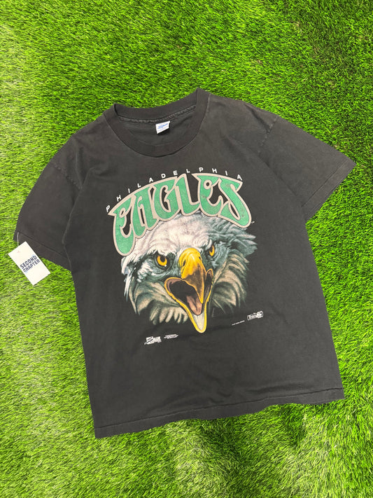1992 Philadelphia Eagles Angry Bird Salem Tee (XL)