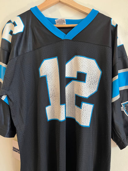 1997 Carolina Panthers Kerry Collins Starter Jersey (L)