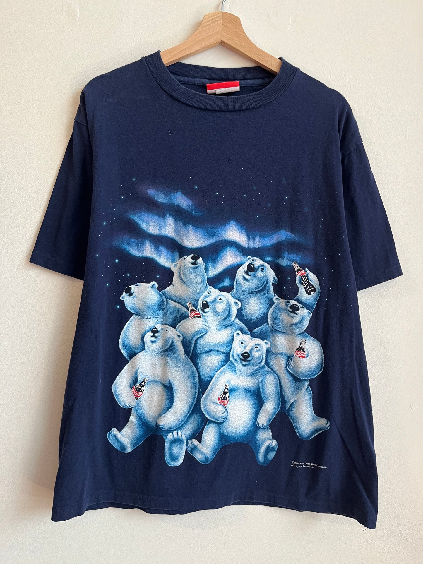 1994 Coca Cola Polar Bears Vintage Promo Tee (XL)
