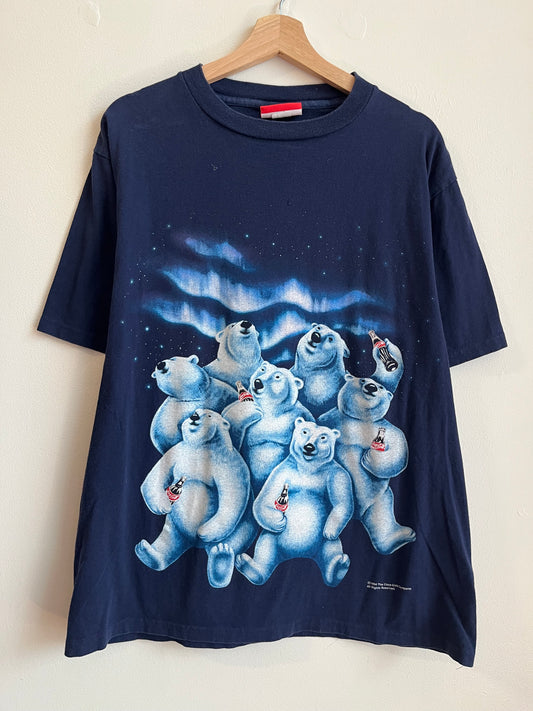 1994 Coca Cola Polar Bears Vintage Promo Tee (XL)