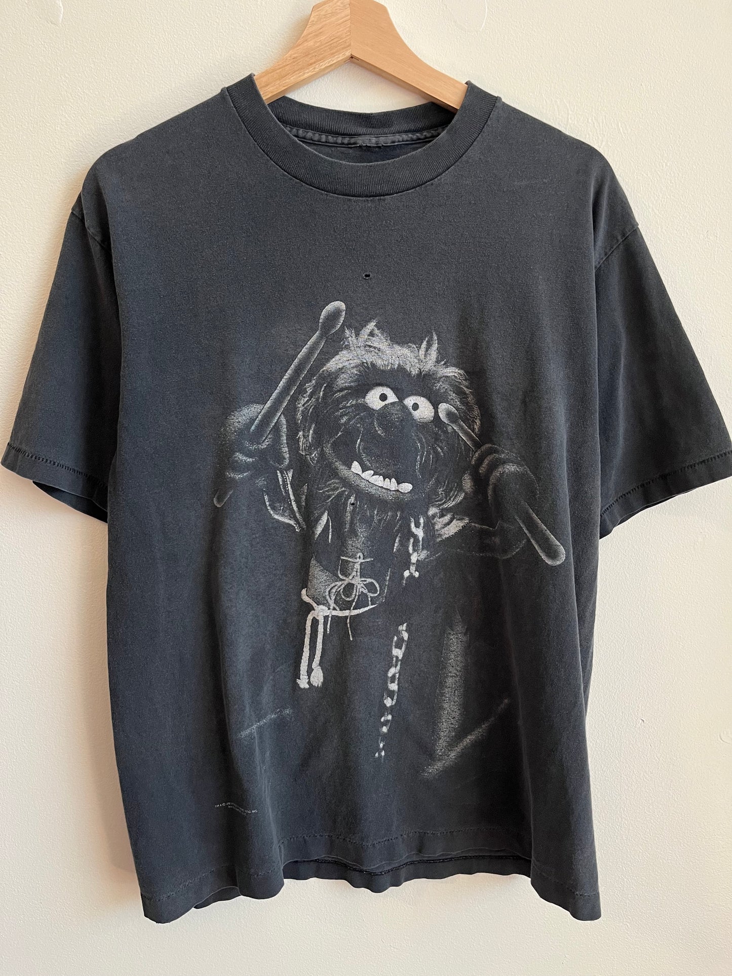 90s The Muppets Animal Changes Faded Graphic Tee (L)