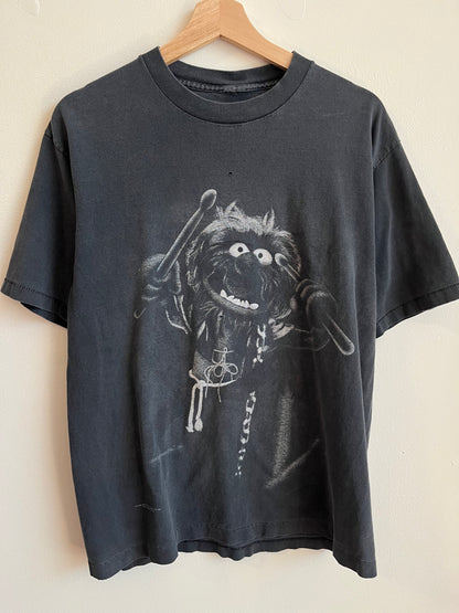 90s The Muppets Animal Changes Faded Graphic Tee (L)