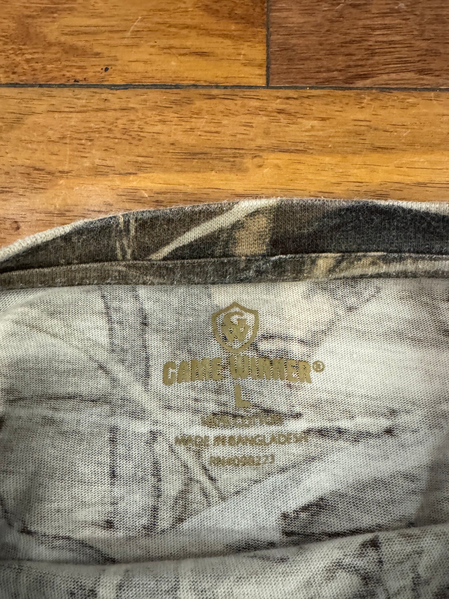 00s Game Winner Camo Long Sleeve Shirt (L)