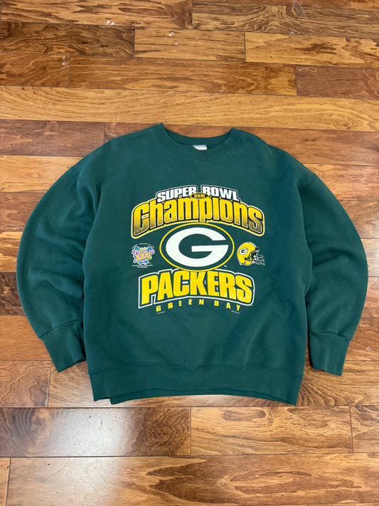1997 Green Bay Packers Super Bowl Champions Crewneck (XL)