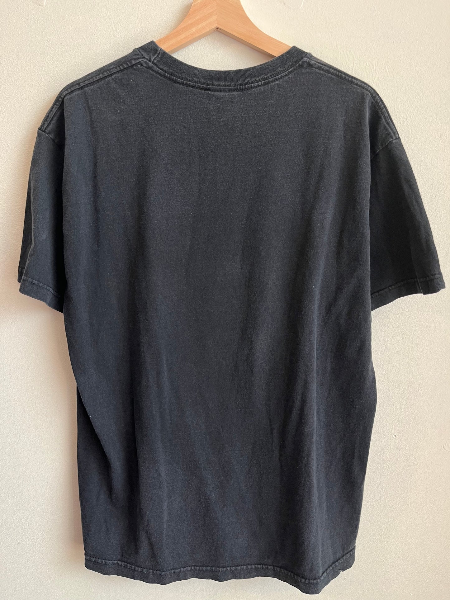 2005 Superman Flames Black Tee (L)