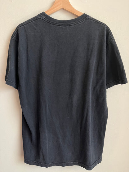 2005 Superman Flames Black Tee (L)