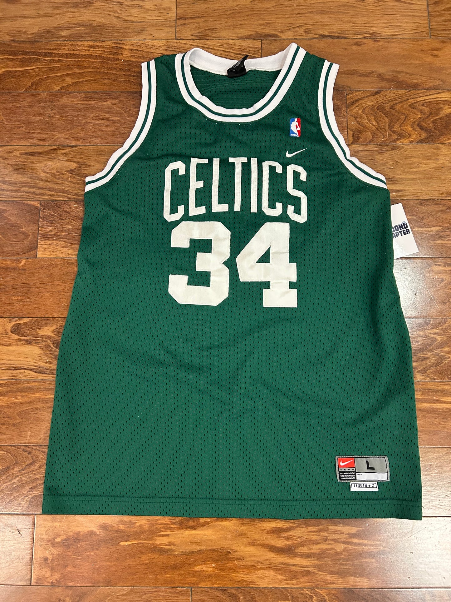 00s Boston Celtics Paul Pierce #34 Nike Jersey (L)
