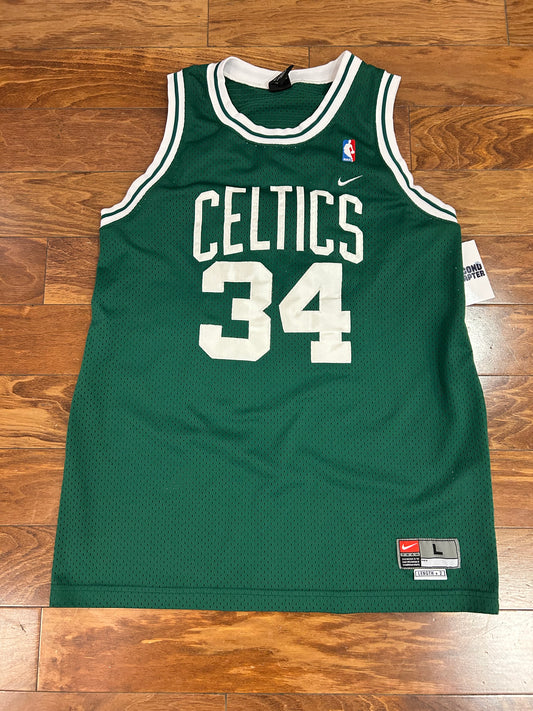 00s Boston Celtics Paul Pierce #34 Nike Jersey (L)
