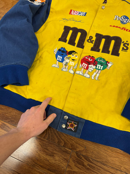 90s M&M's Racing Jeff Hamilton Nascar Jacket (XL)