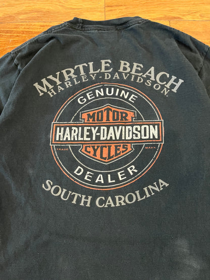 00s Harley Davidson Tribal Tee (M)