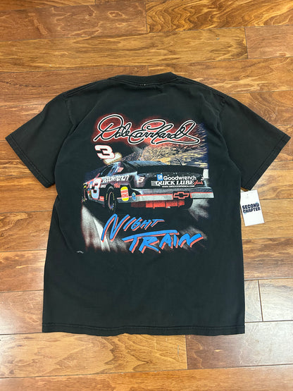 90s Dale Earnhardt Night Train Vintage Nascar Tee (M)