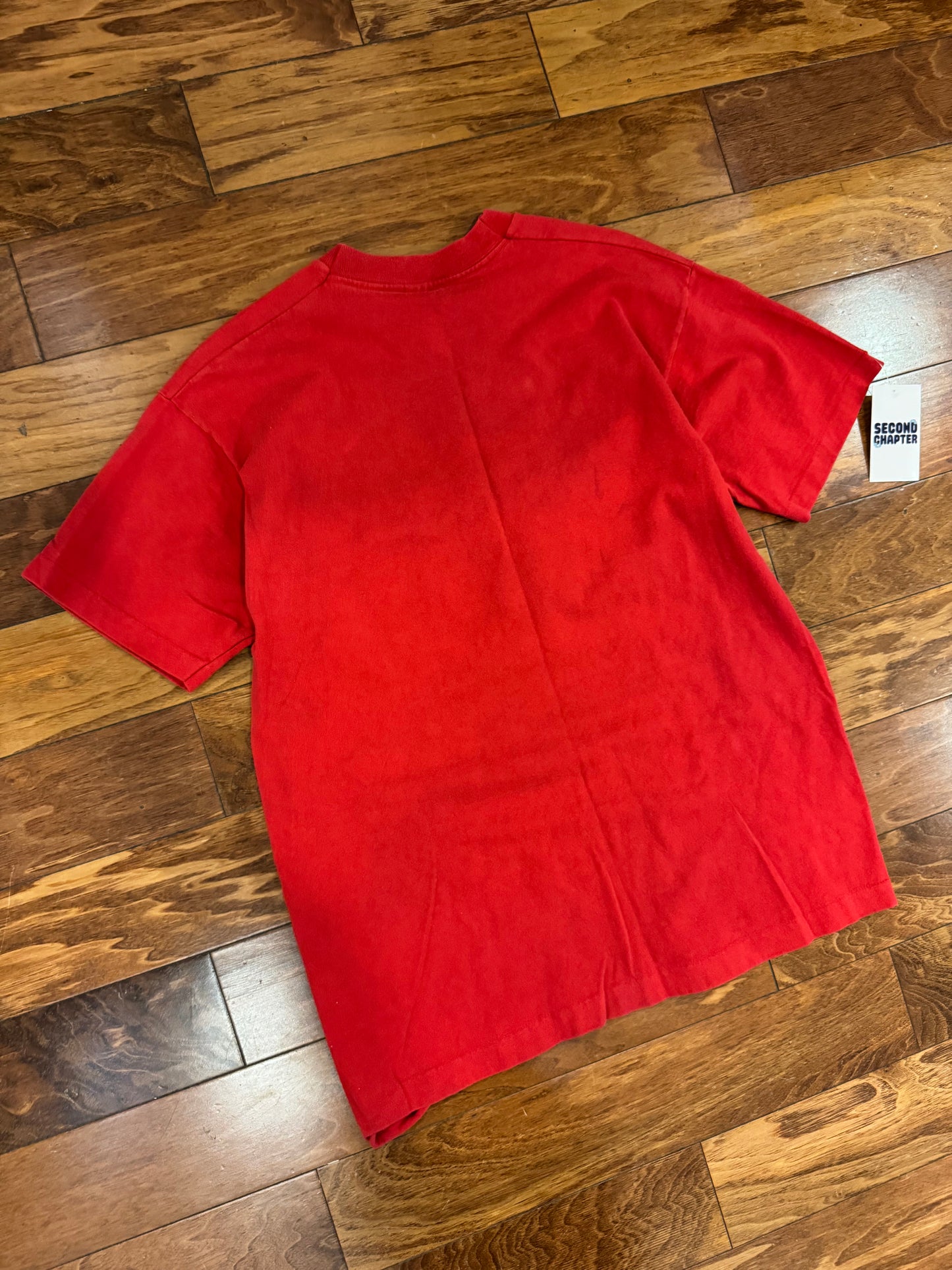 90s NC State (NCSU) Spell Out Vintage Tee (L)