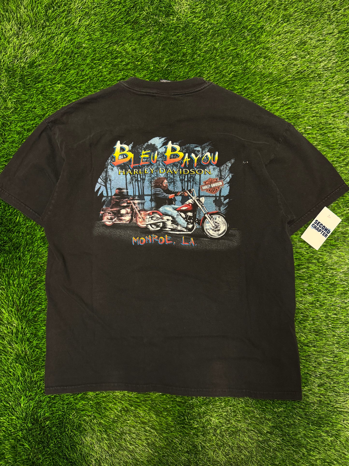 2000 Harley Davidson Louisiana Easy Rider Vintage Biker Tee (XL)