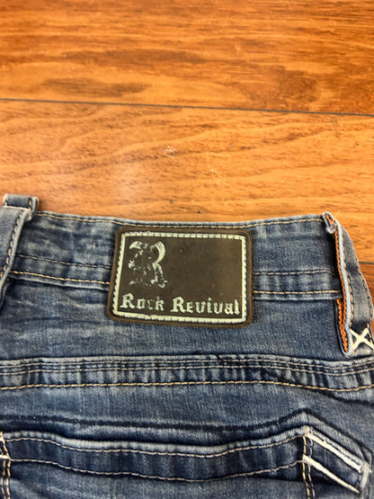 00s Rock Revival Embroidered Jeans (38 x 34)