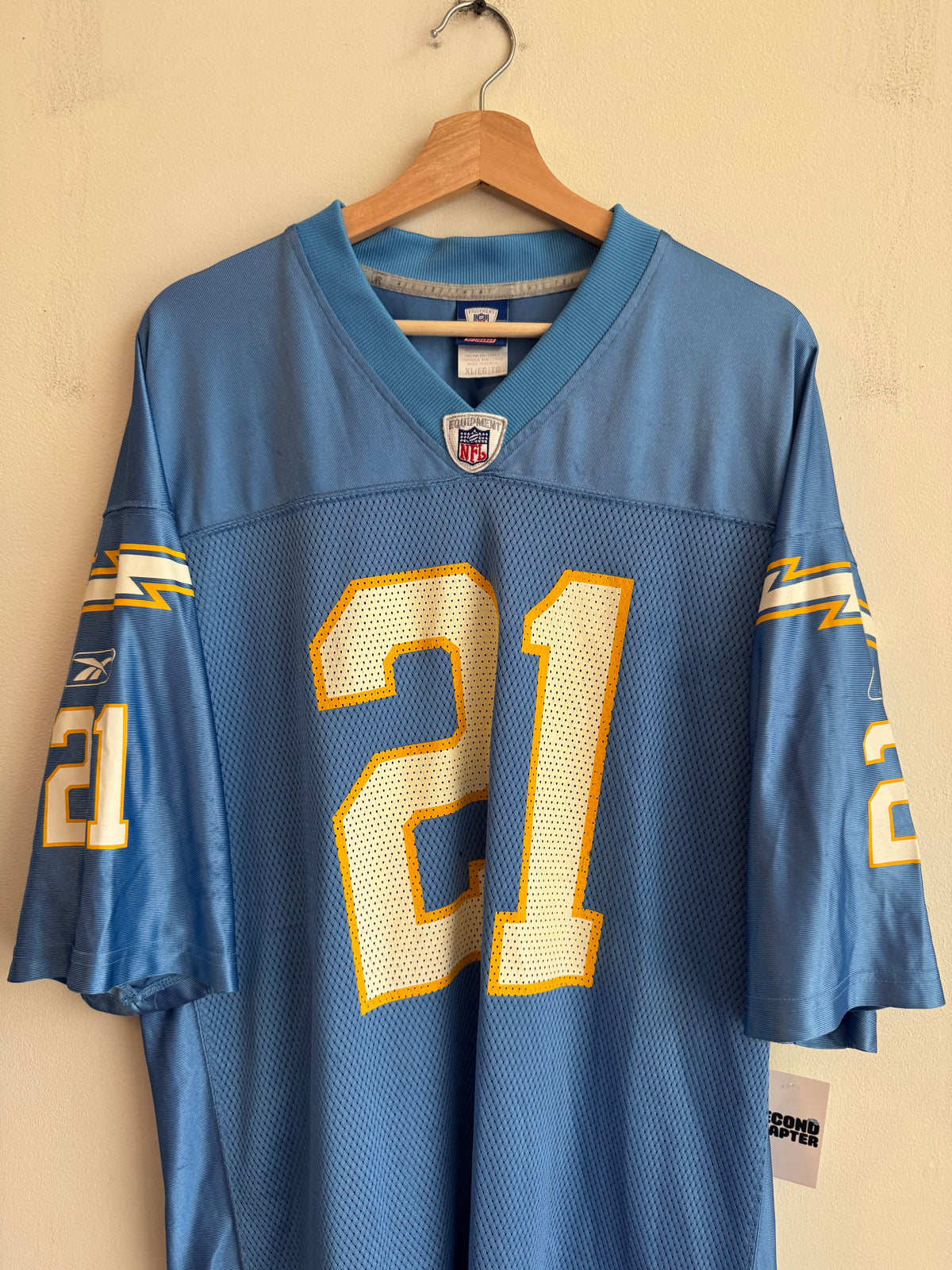 00s San Diego Chargers LaDainian Tomlinson Powder Blue Jersey (XL)