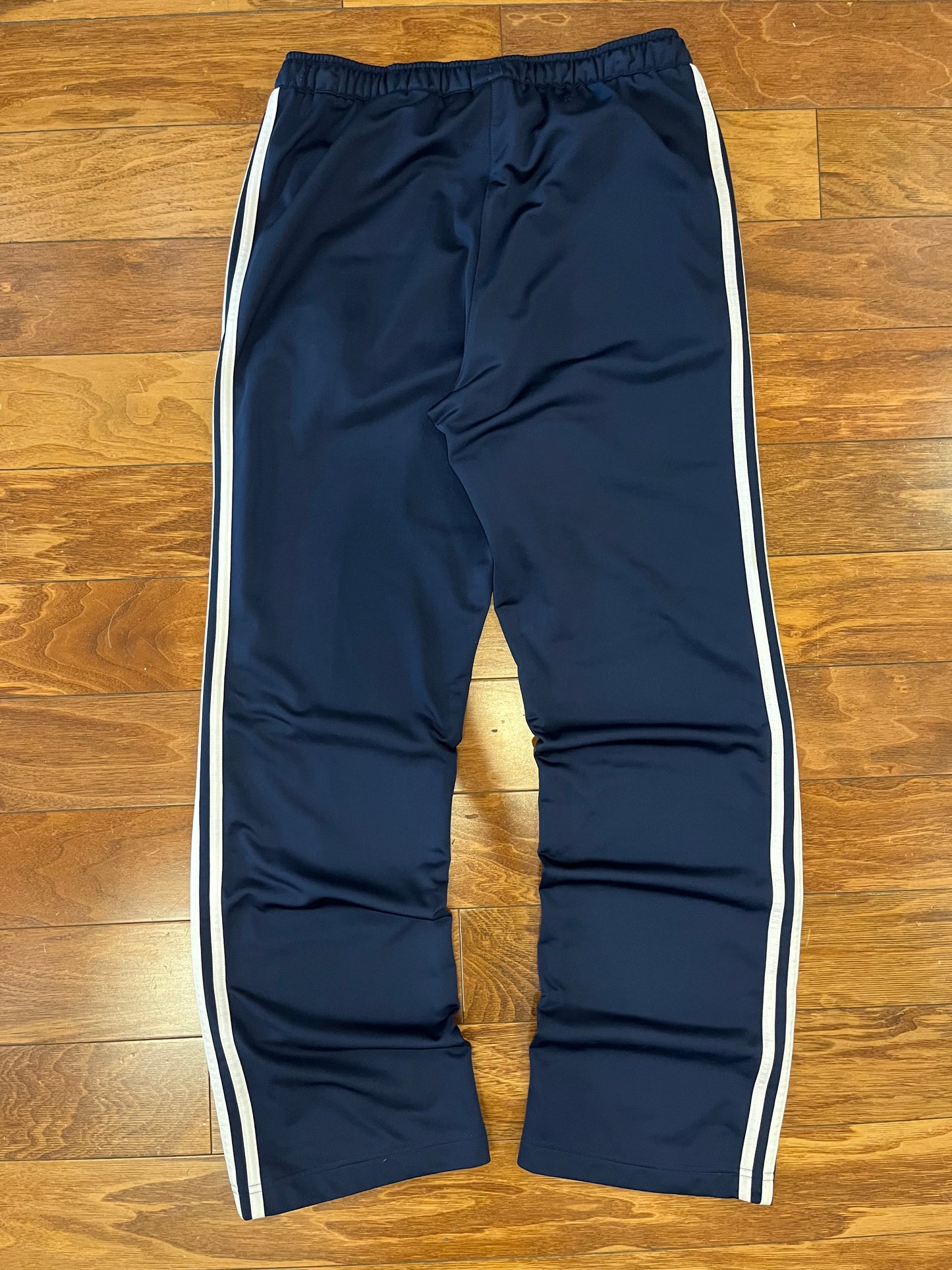 2007 Adidas Women's Baggy Navy Track Pants (M)