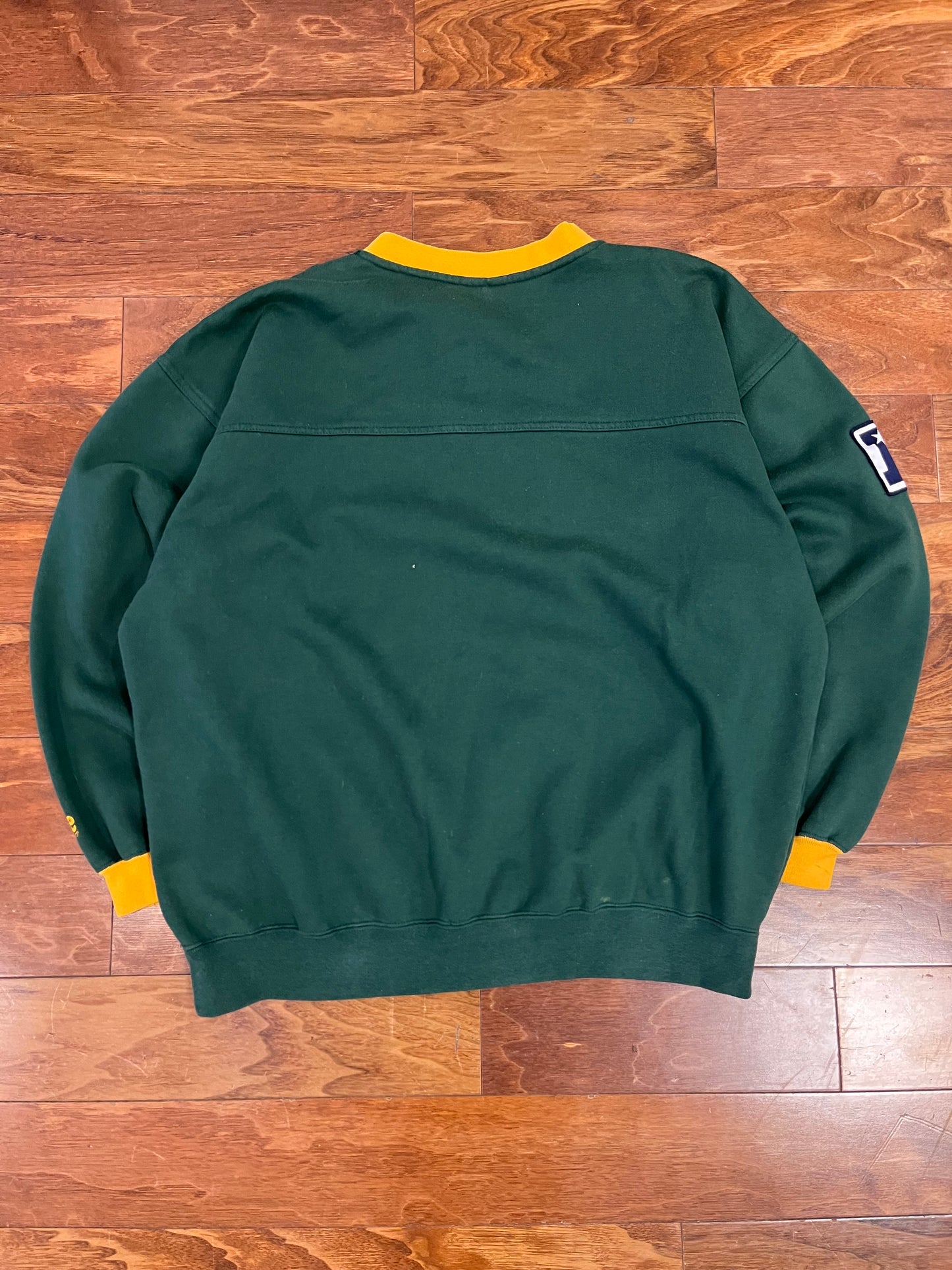 00s Green Bay Packers Lee Embroidered Crewneck (L)