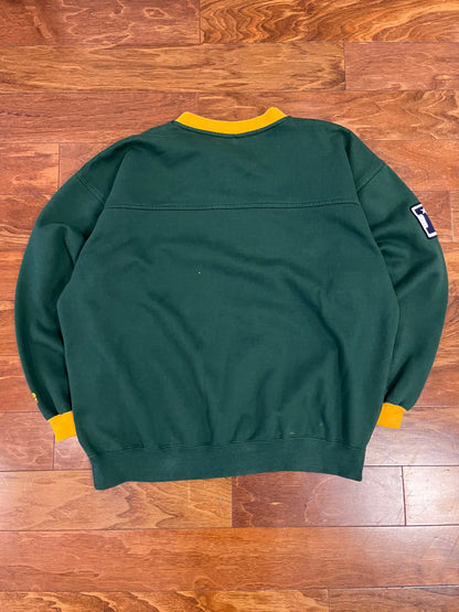 00s Green Bay Packers Lee Embroidered Crewneck (L)