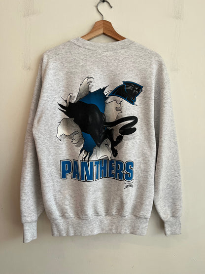 1993 Carolina Panthers  Breakthrough Graphic Crewneck (M)