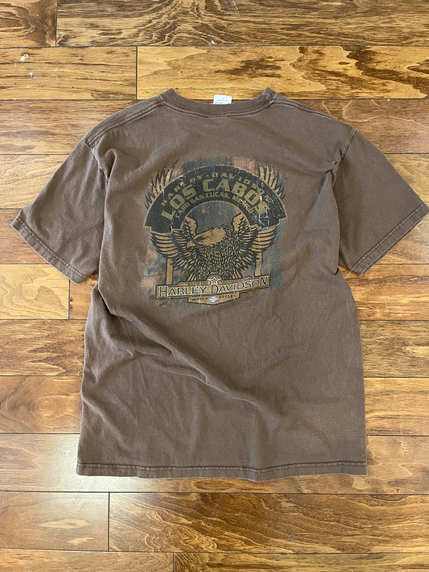 2007 Harley Davidson Mocha Tee (L)