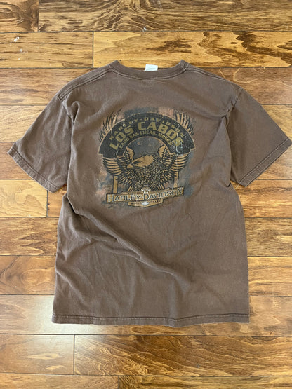 2007 Harley Davidson Mocha Tee (L)