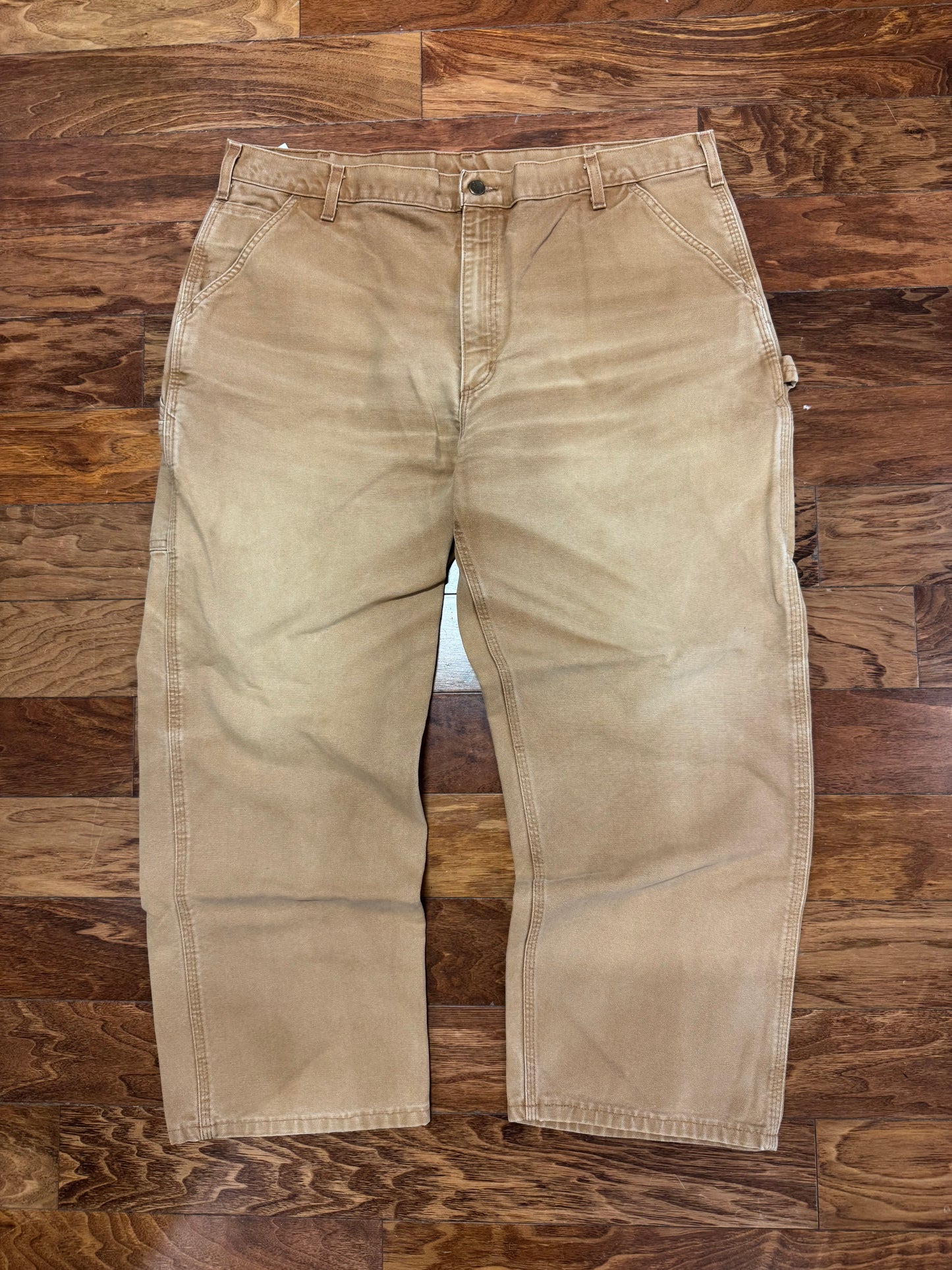 2014 Carhartt Faded Tan Carpenter Pants (42 x 30)