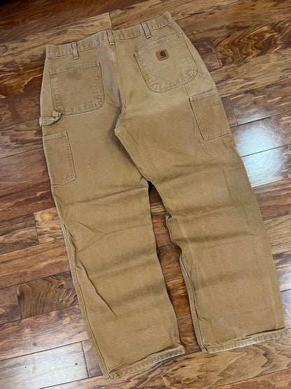 2019 Carhartt BRN Carpenter Pants (36 x 32)