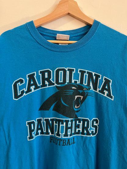 2010s Carolina Panthers Spell Out Essential Tee (XL)