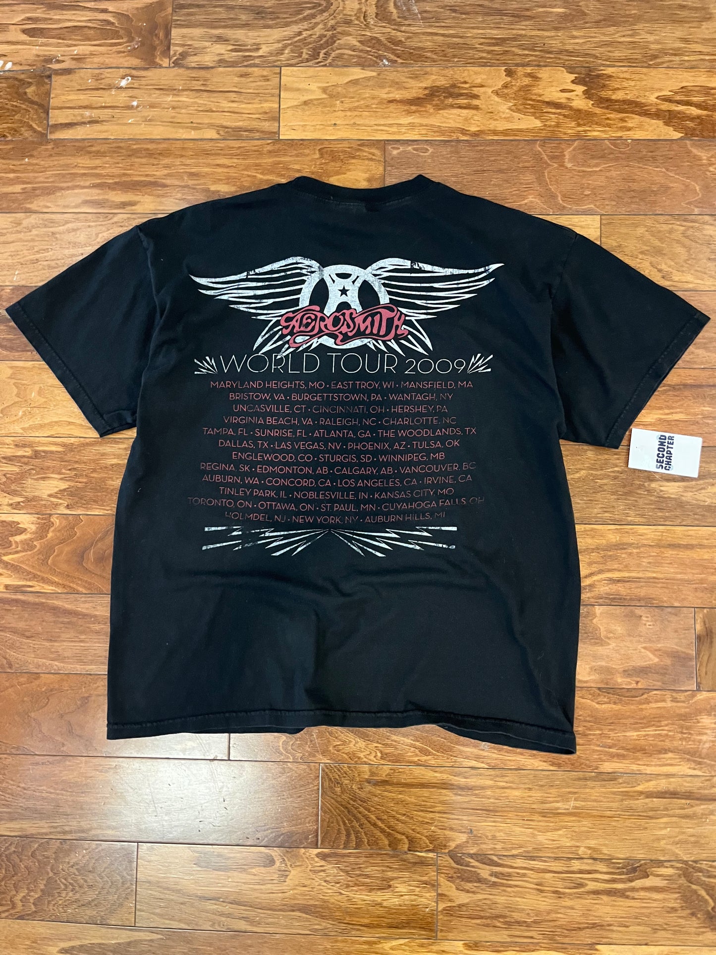 2009 Aerosmith World Tour Music Tee (XL)