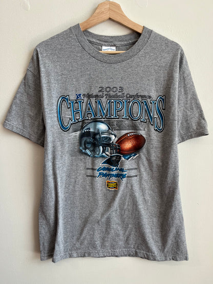 2003 Carolina Panthers SB XXXVIII Helmet Tee (L)