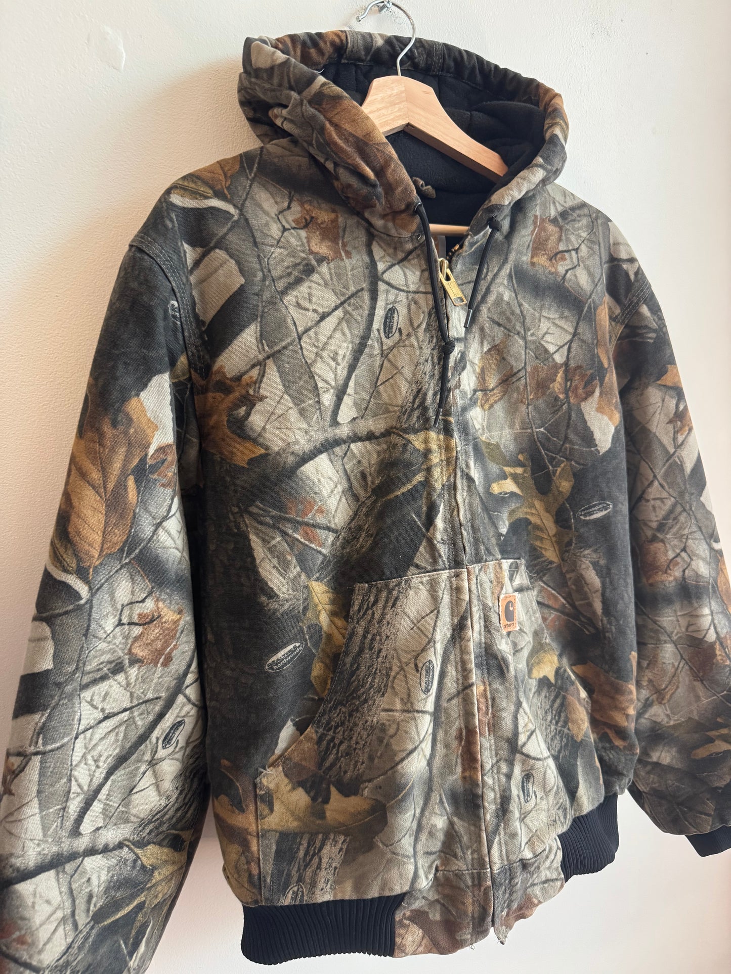 2005 Carhartt Realtree Camo J143 Rare Jacket (S)