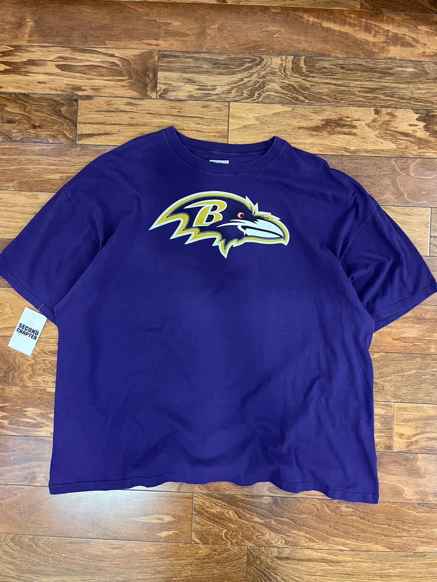 00s Baltimore Ravens Joe Flacco Jersey Tee (XXXL)