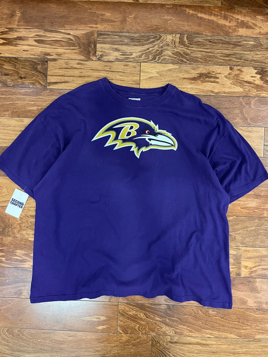 00s Baltimore Ravens Joe Flacco Jersey Tee (XXXL)
