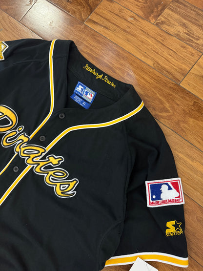 90s Pittsburgh Pirates Starter Script Jersey (XL)