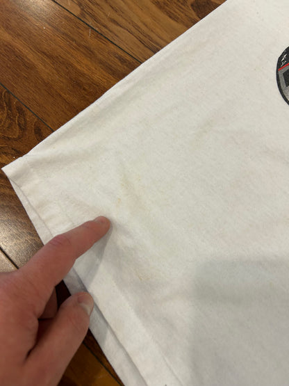 1991 Dale Earnhardt Vintage White Nascar Tee (M)