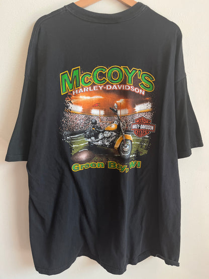 2003 Harley Davidson McCoy's Flames Pocket Tee (XXXL)