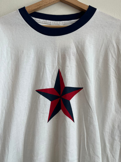 90s USA Soccer Nike Deadstock Ringer Tee (L)