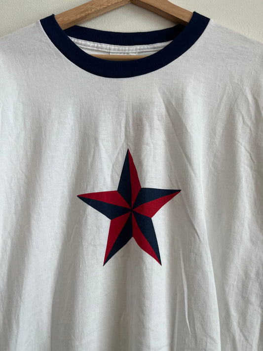 90s USA Soccer Nike Deadstock Ringer Tee (L)