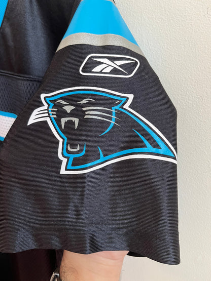 00s Carolina Panthers Jake Delhomme Reebok Jersey (Youth L)