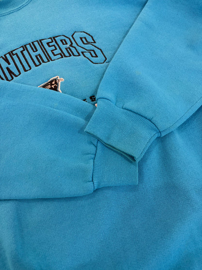 1996 Carolina Panthers Blue Lee Crewneck (XL)