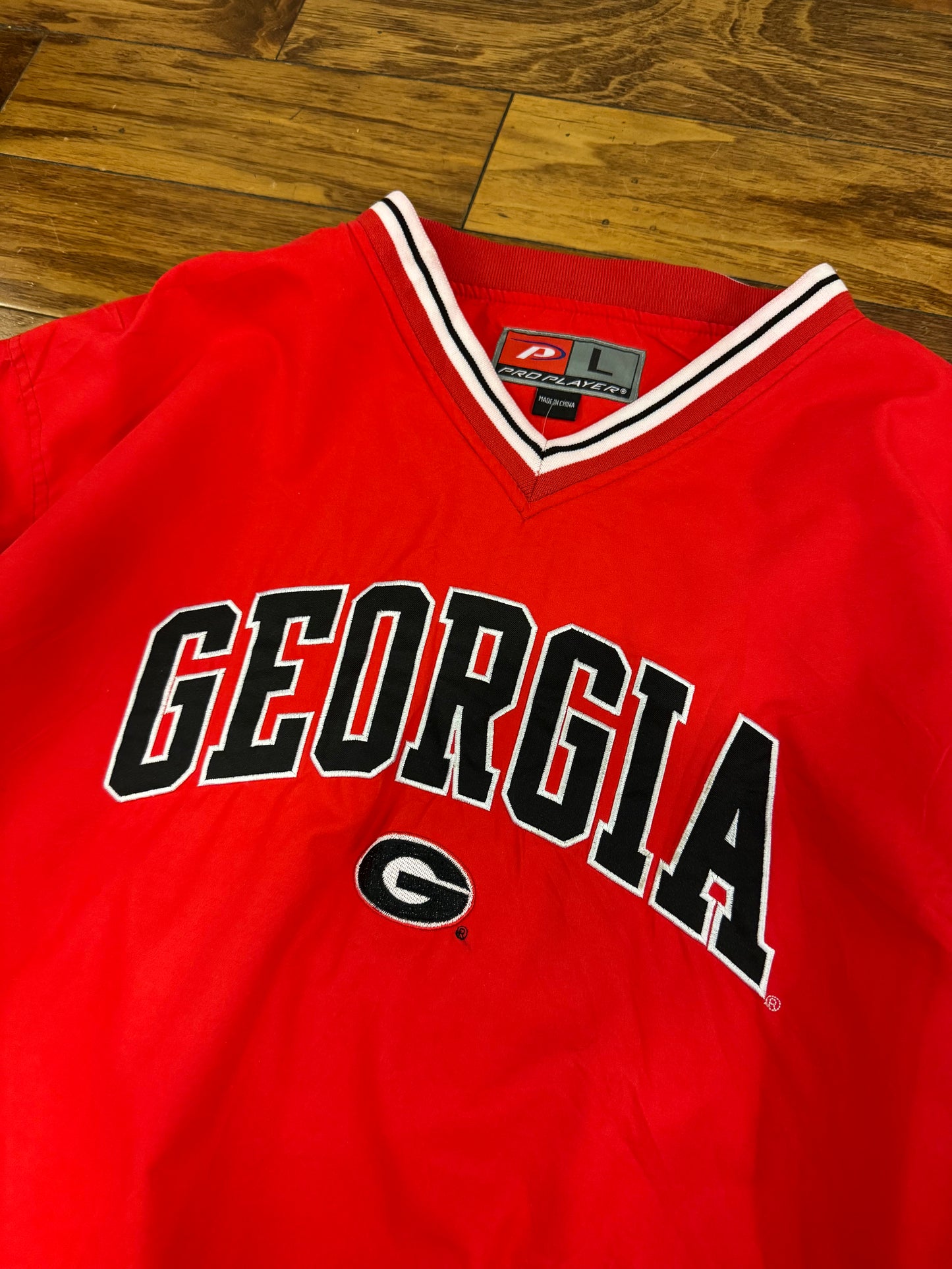 90s Georgia Bulldogs Pro Player Windbreaker (L)