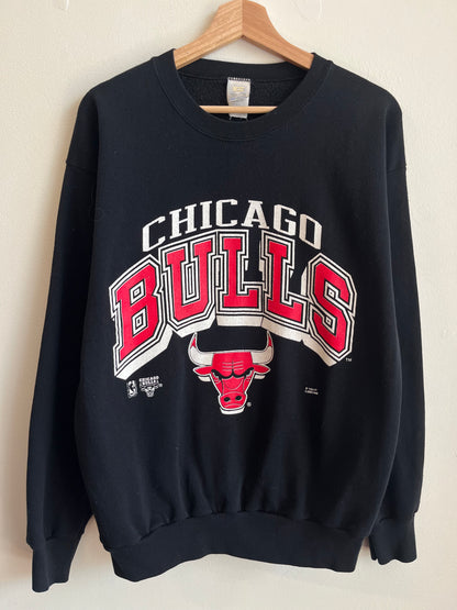 90s Chicago Bulls Competitor NBA Spell Out Crewneck (L)