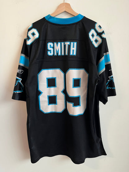 00s Carolina Panthers Steve Smith Stitched Reebok Jersey (XXL)