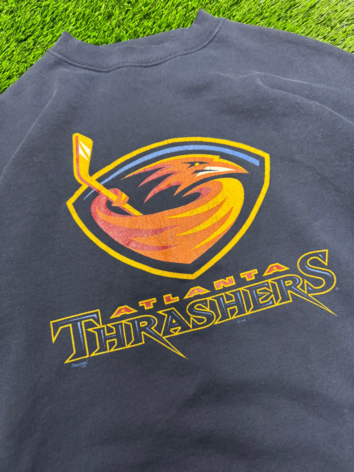 90s Atlanta Thrashers Vintage NHL Majestic Crewneck (L)
